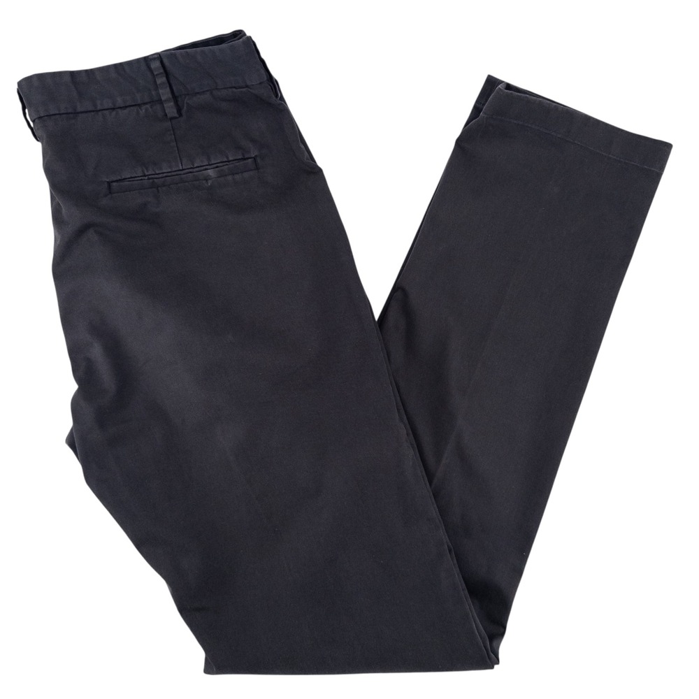 Spoke Men's‎ 36x34 Sharps Build B Trousers Black Cotton Twill Regular Fit Chino
